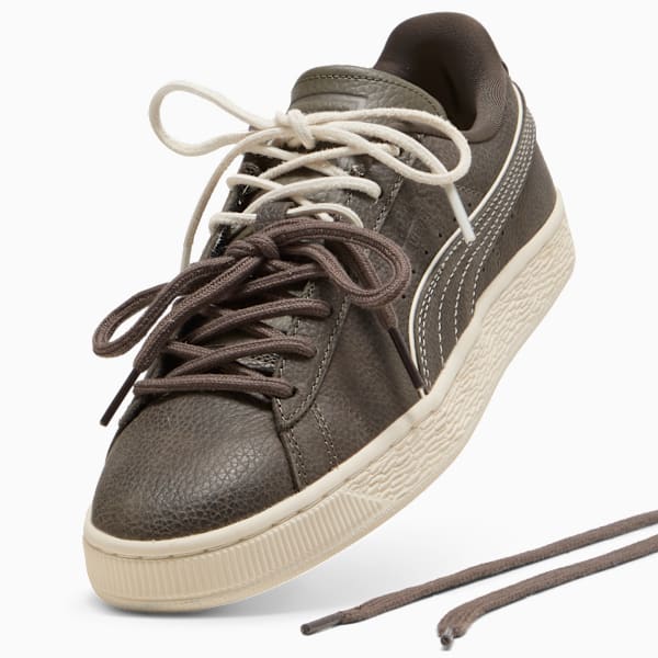 Puma Suede ¡ª Taupe / Dual Laces puma shoes for men  womens shoes  roma shoes