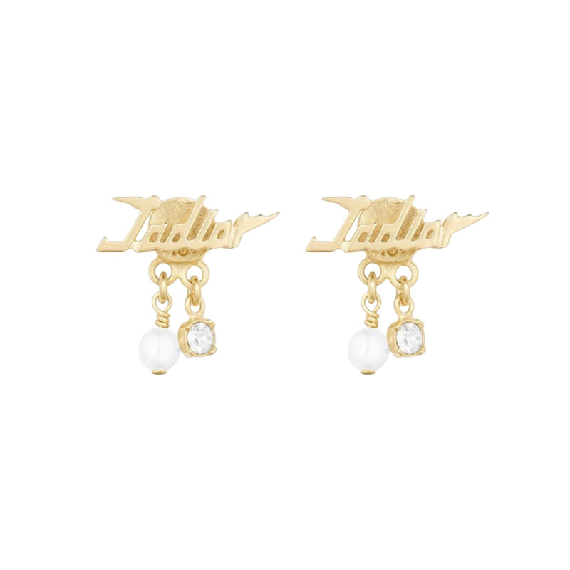 Dior J’Adior 18K Gold Earrings